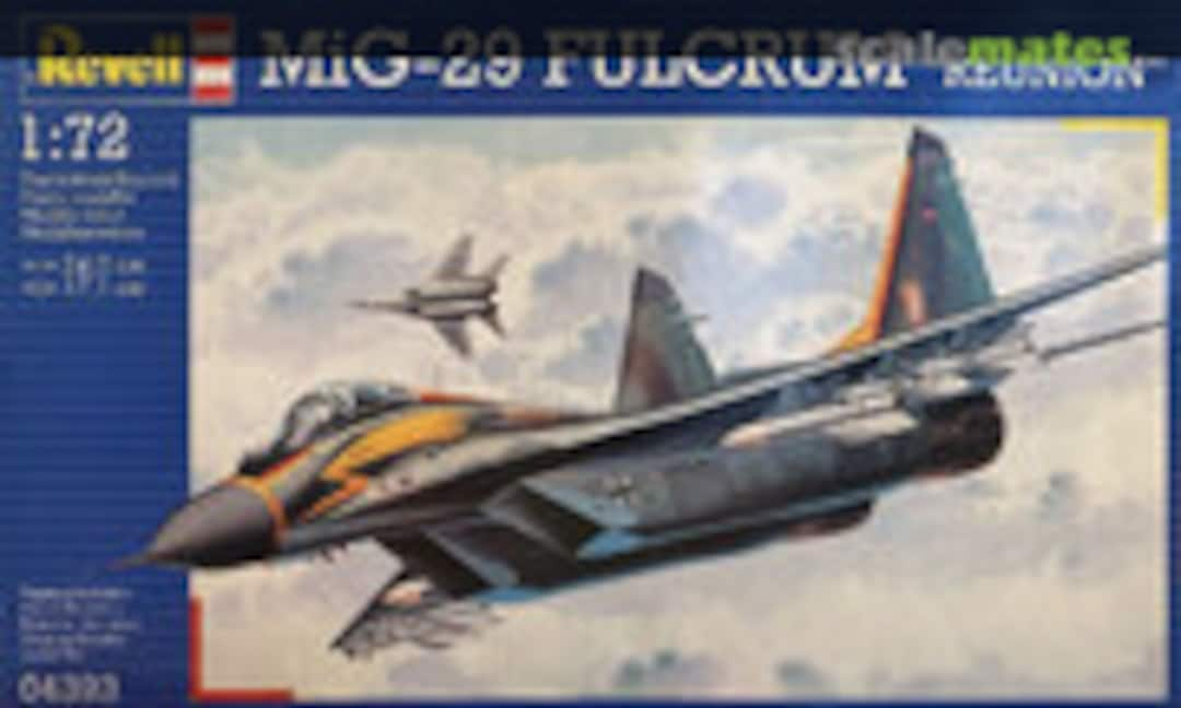 1:72 MiG-29 Fulcrum &quot;Reunion&quot; (Revell 04393)