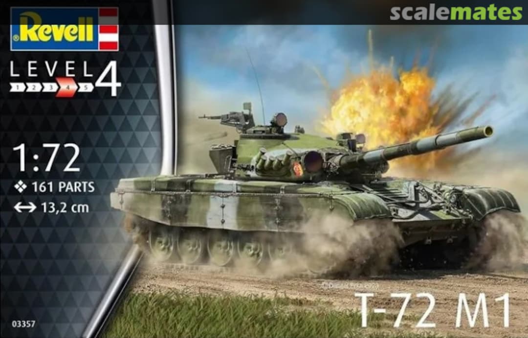 Boxart T-72 M1 03357 Revell