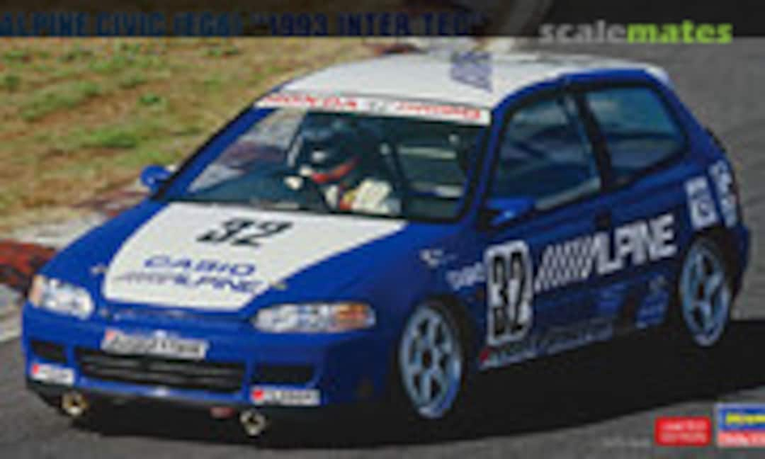 1:24 Alpine Civic (EG6) “1993 Inter TEC” (Hasegawa 20688)