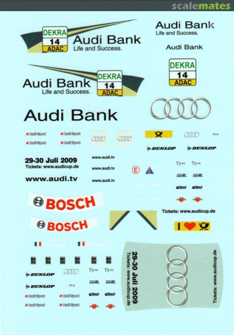 Boxart AUDI A4 DTM - AUDI BANK - 2009  Patto's Place