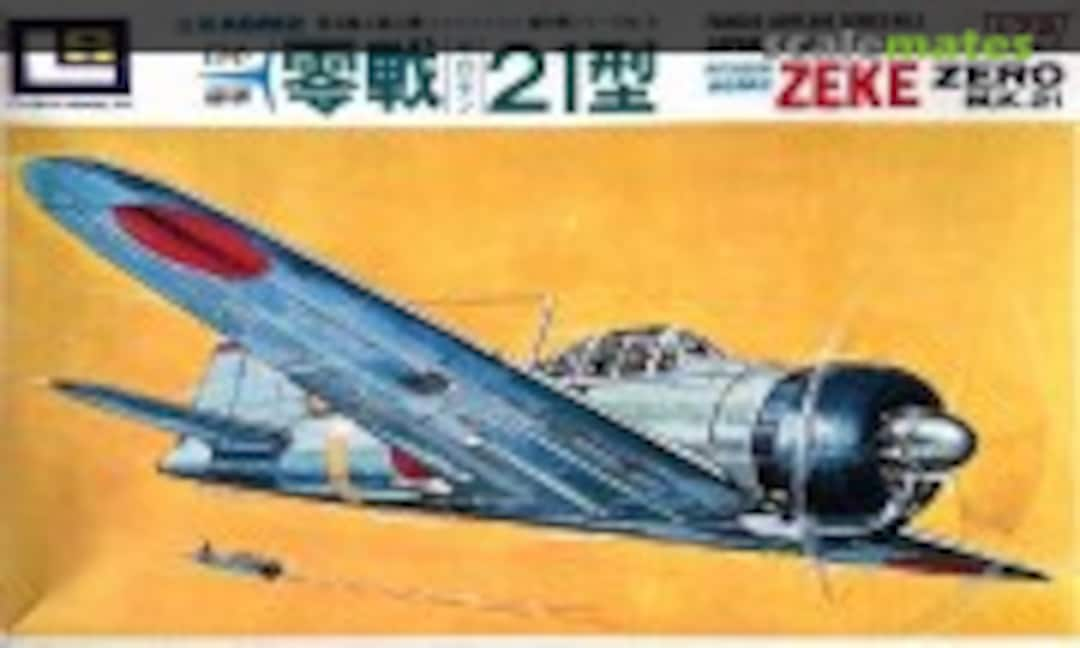 1:72 Mitsubishi A6M2 Zeke Zero Mk 21 (LS 105:100)