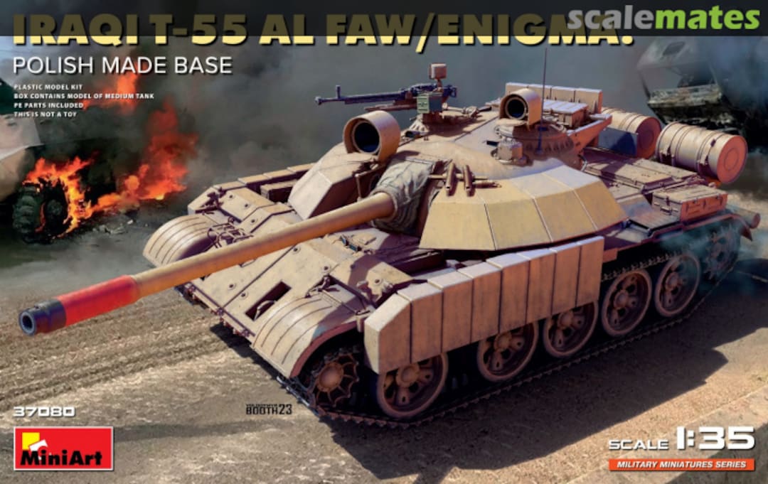 Boxart T-55 Al Faw/Enigma. 37080 MiniArt