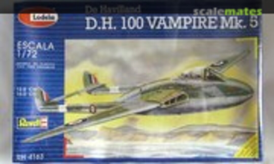 1:72 De Havilland DH-100 Vampire Mk.5 (Revell/Lodela RH-4163)