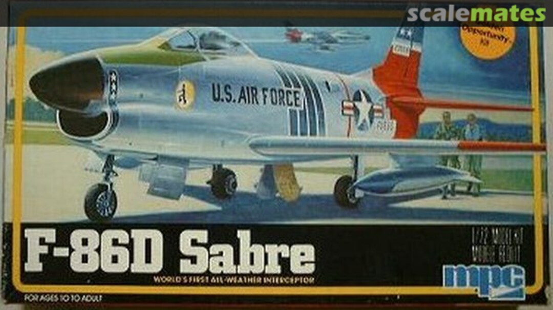 Boxart F-86D Sabre 1-4101 MPC