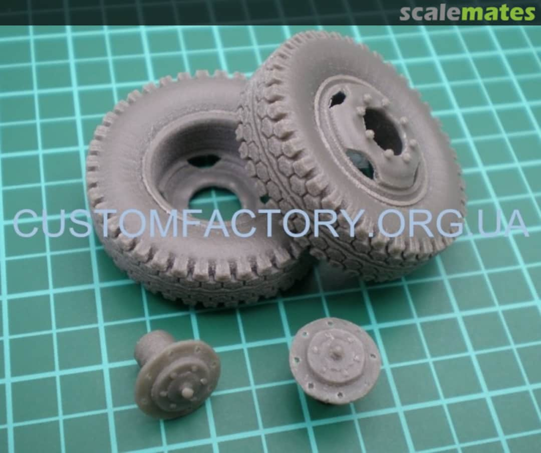 Boxart Wheels for D-30 cannon (type 2) CF35002 Customfactory