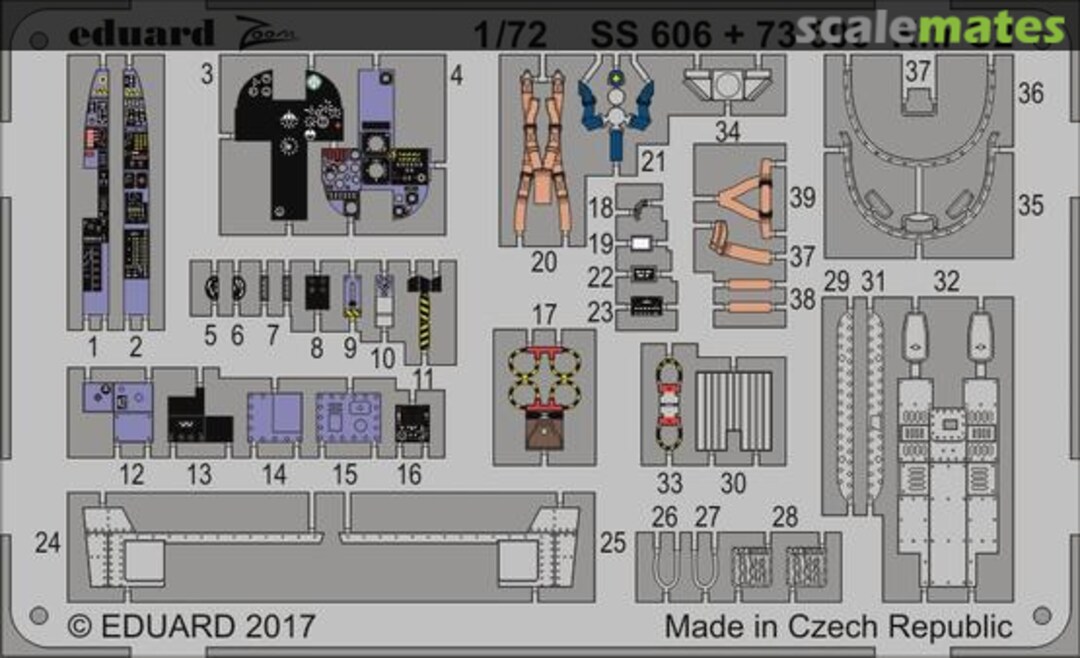 Boxart Kfir C2 73606 Eduard