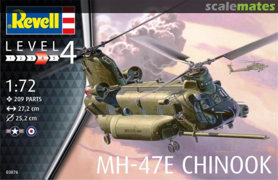 Boxart MH-47E Chinook 03876 Revell