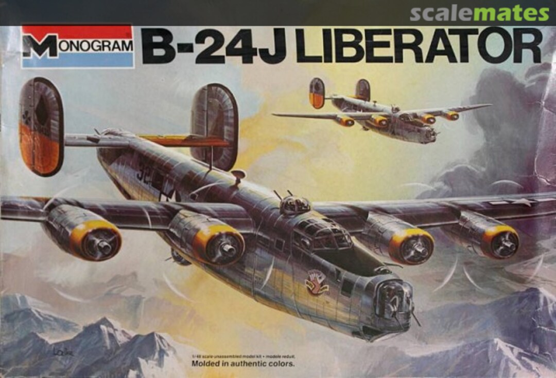 Boxart B-24J Liberator 5601 Monogram