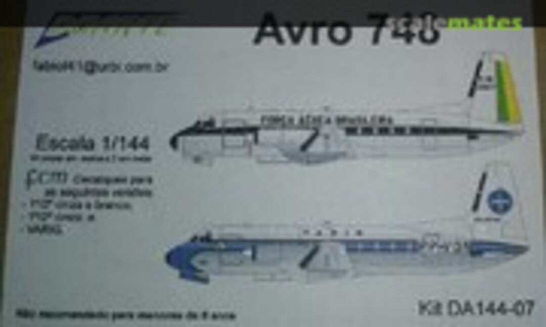 1:144 Avro 748 (Duarte DA144-07)