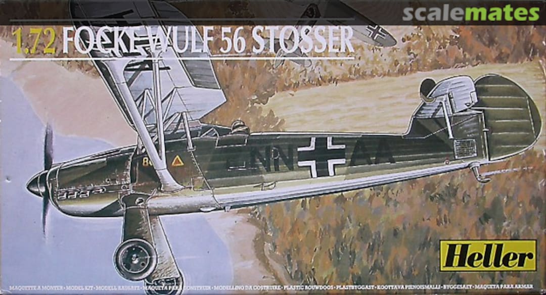 Boxart Focke Wulf 56 Stosser 80238 Heller