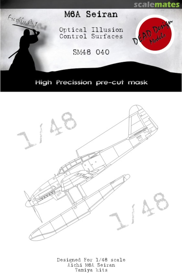 Boxart M6A Seiran - Optical Illusion Control Surfaces SM48 040 DEAD Design Models