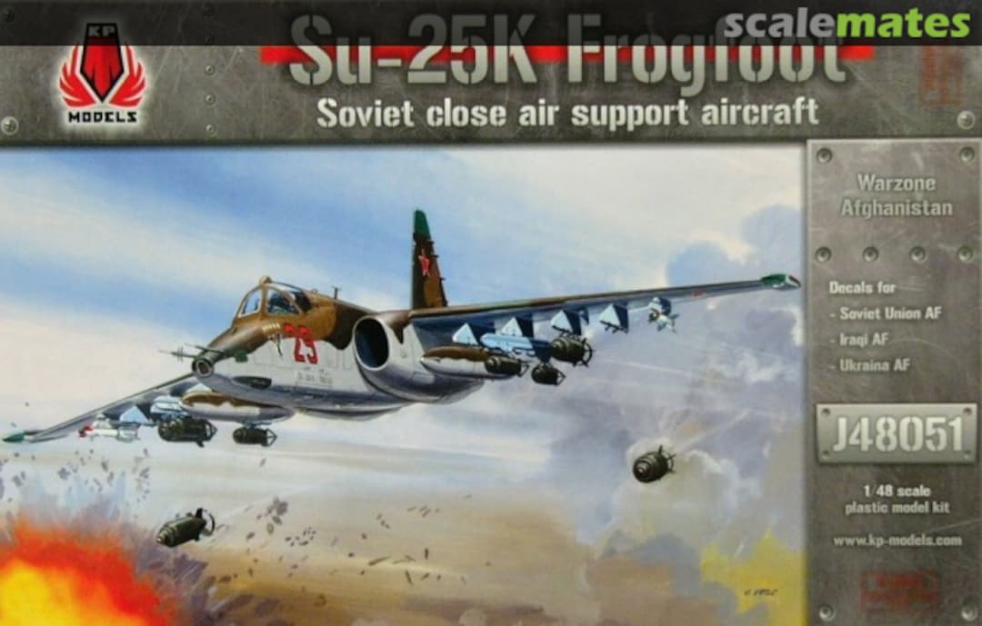 Boxart Sukhoi Su-25K Frogfoot J48051 KP Models