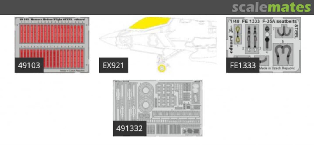 Contents F-35A Lightning II BIG49369 Eduard