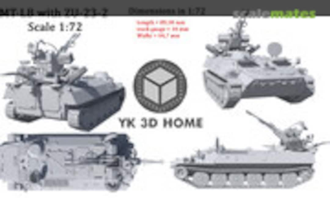 1:72 MT-LB with ZU-23-2 (YK 3D Home )