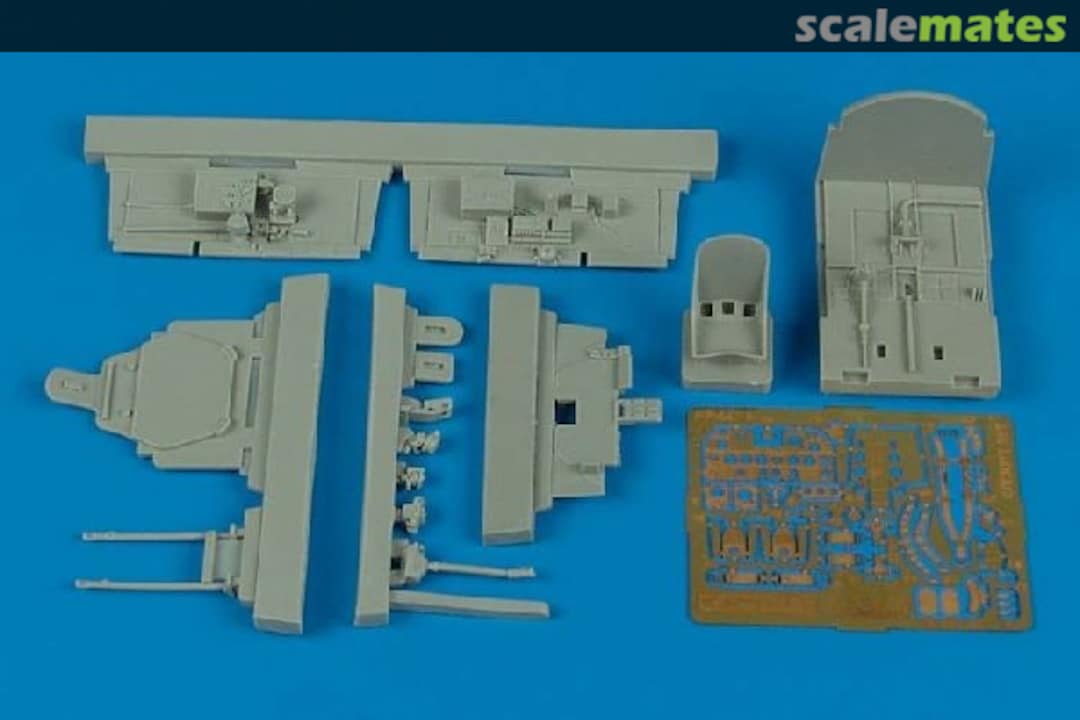Boxart P-47M Thunderbolt cockpit set 4476 Aires