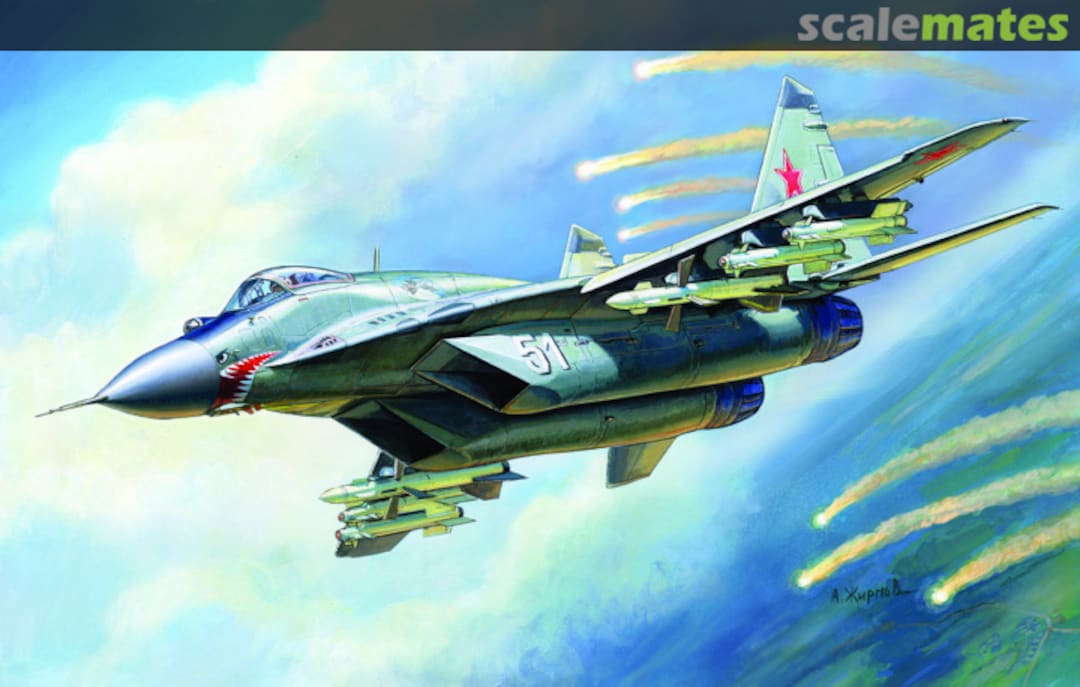 Boxart MiG-29 7430 Zvezda