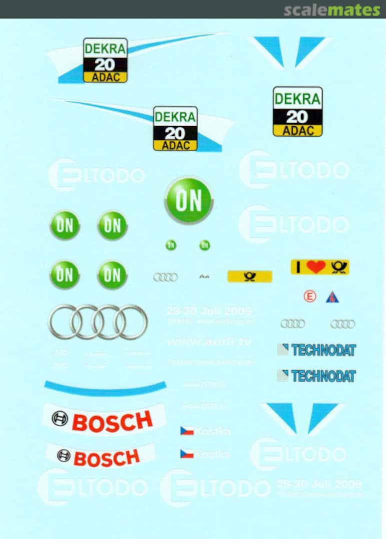 Boxart AUDI A4 DTM - ELTODO - 2009  Patto's Place