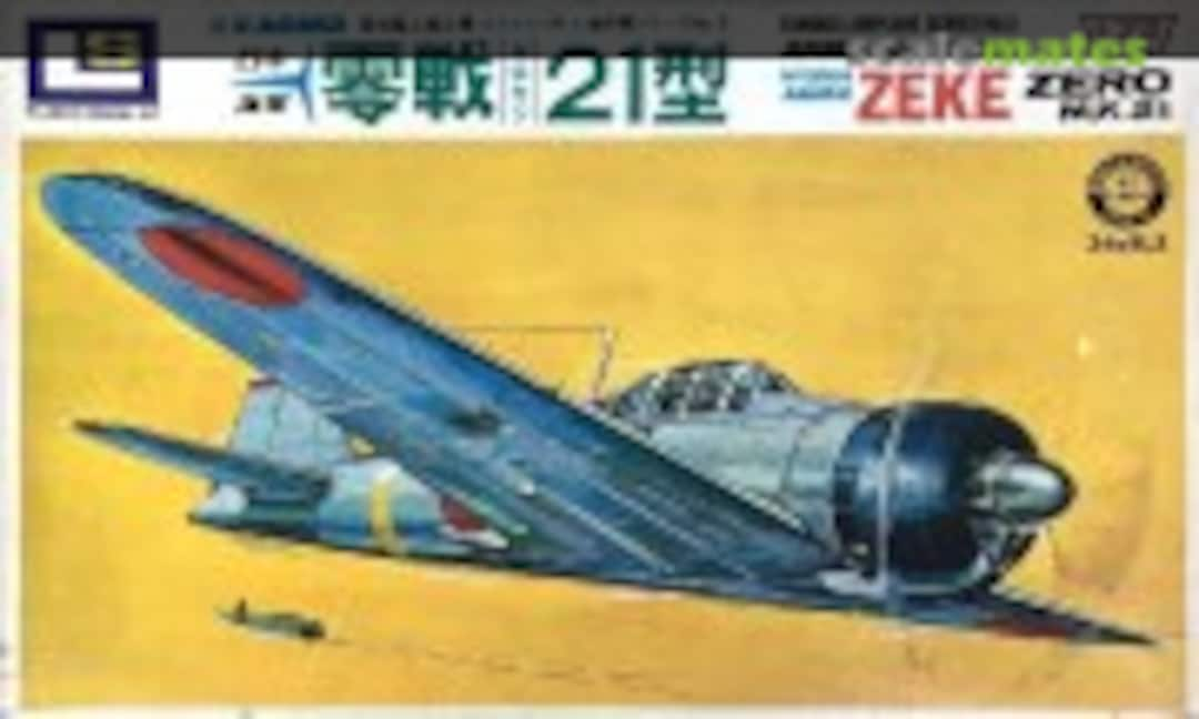 1:72 Mitsubishi A6M2 Zeke Zero Mk.21 (LS 105:100)