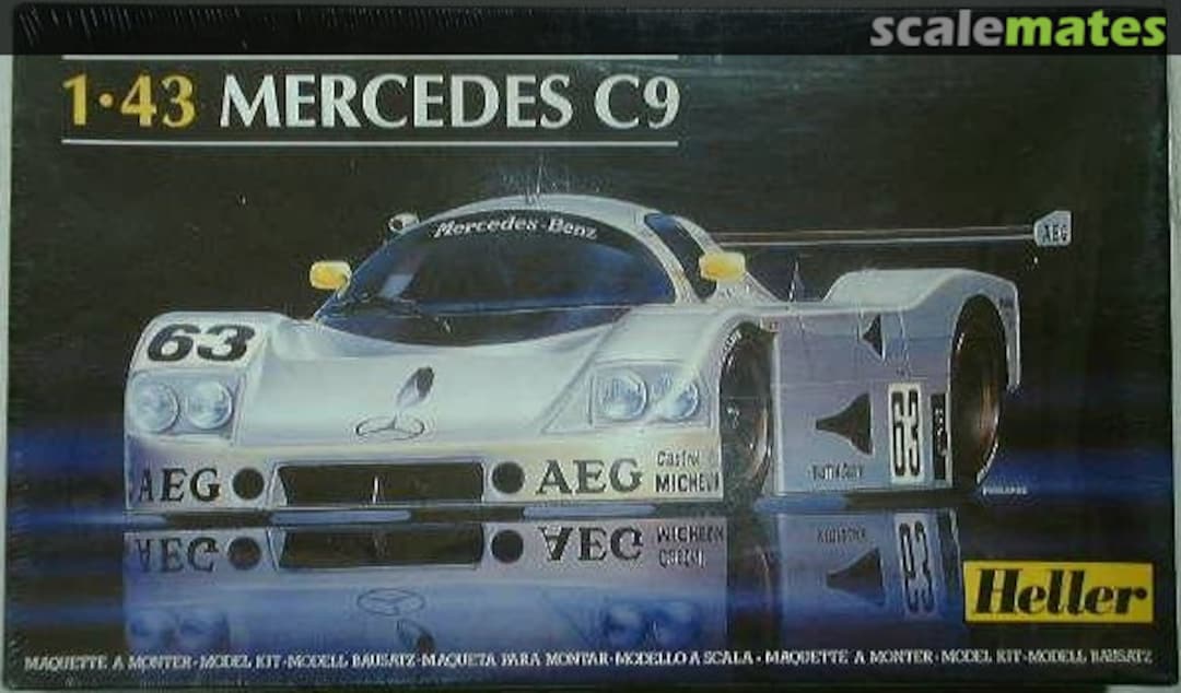 Boxart Mercedes C9 80107 Heller