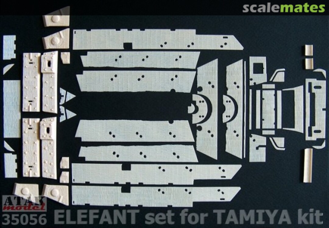 Boxart Zimmerit Elefant 35056 Atak Model