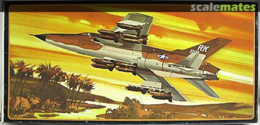 Boxart Republic F-105D A636-130 AMT-Hasegawa