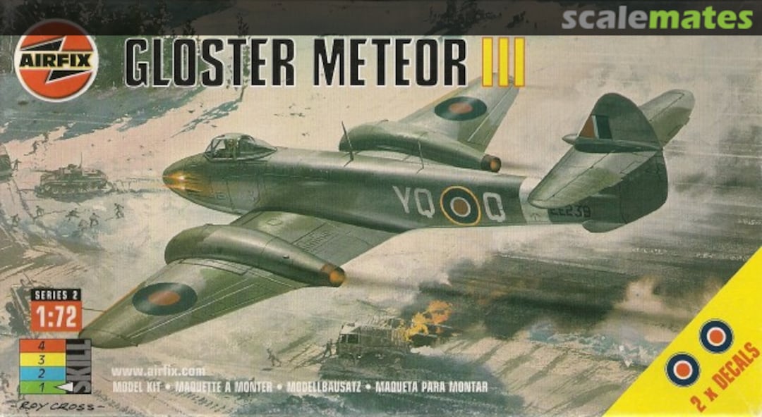 Boxart Gloster Meteor III 02038 Airfix