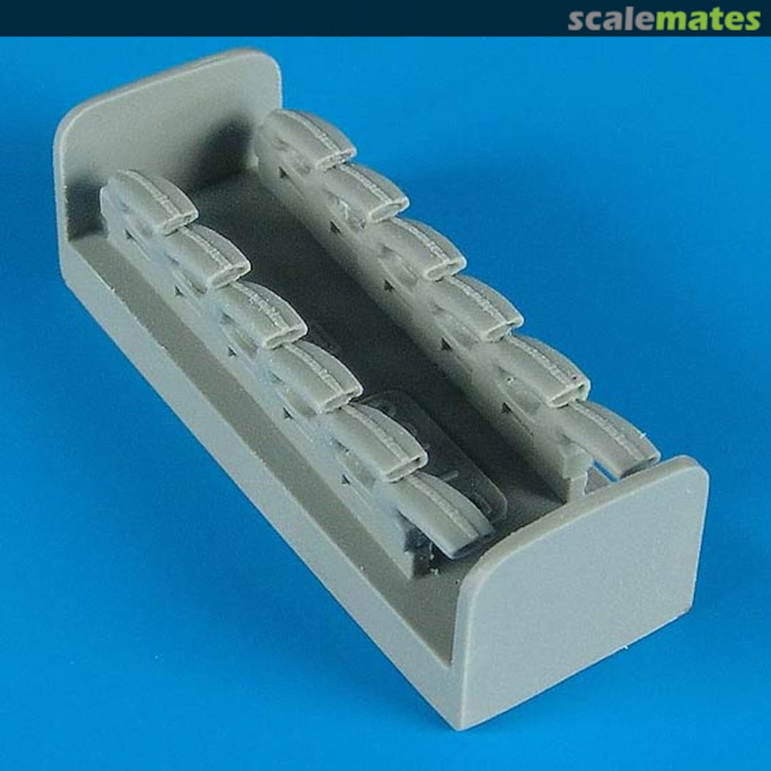 Boxart Bf 109E - Exhaust QB 32 023 Quickboost