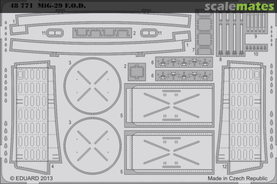 Boxart MiG-29 F.O.D. 48771 Eduard