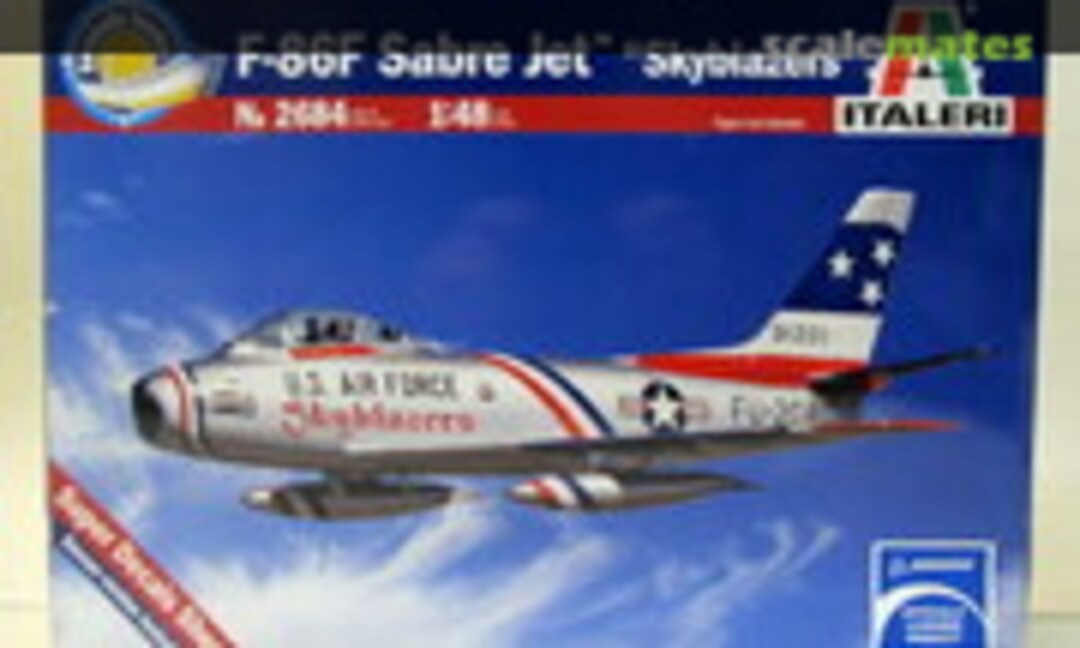 1:48 North American F-86F Sabre Jet (Italeri 2684)