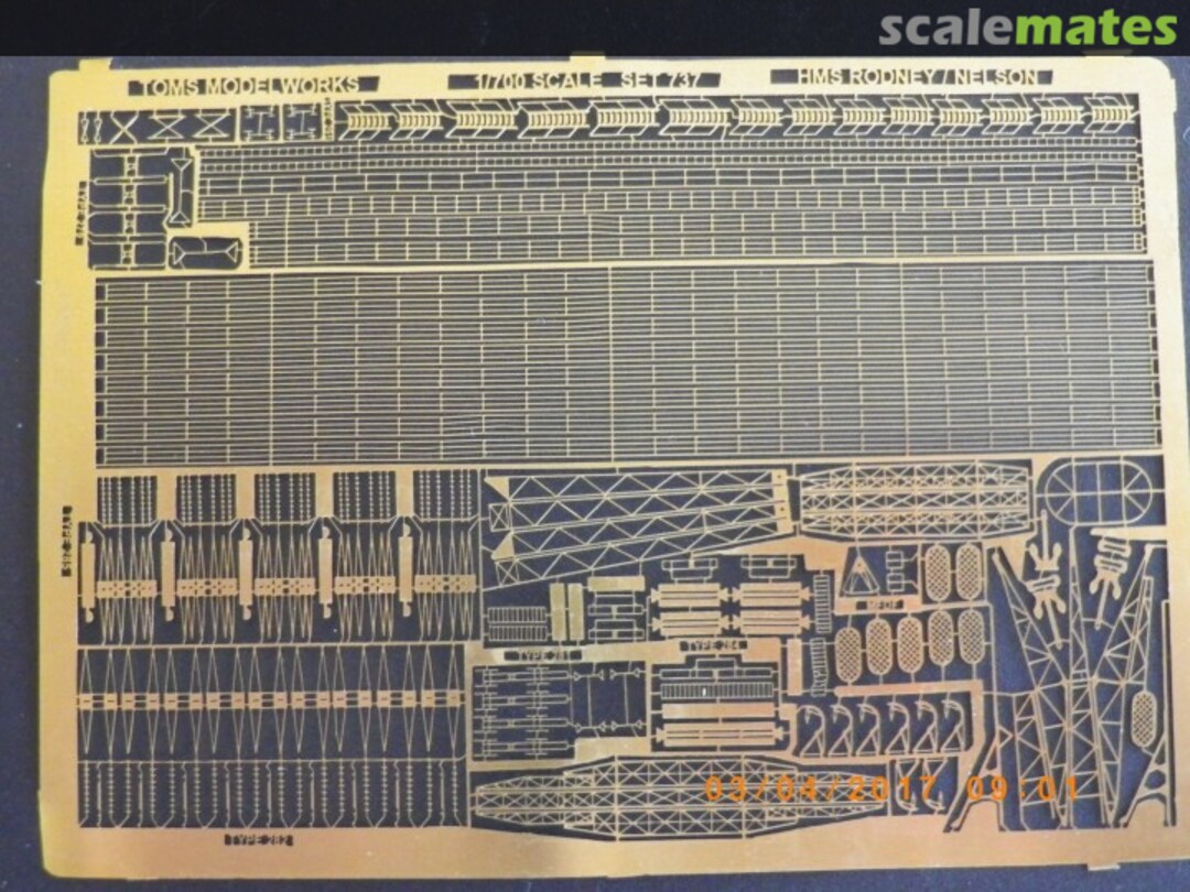 Boxart HMS Rodney/Nelson 737 Tom's Modelworks