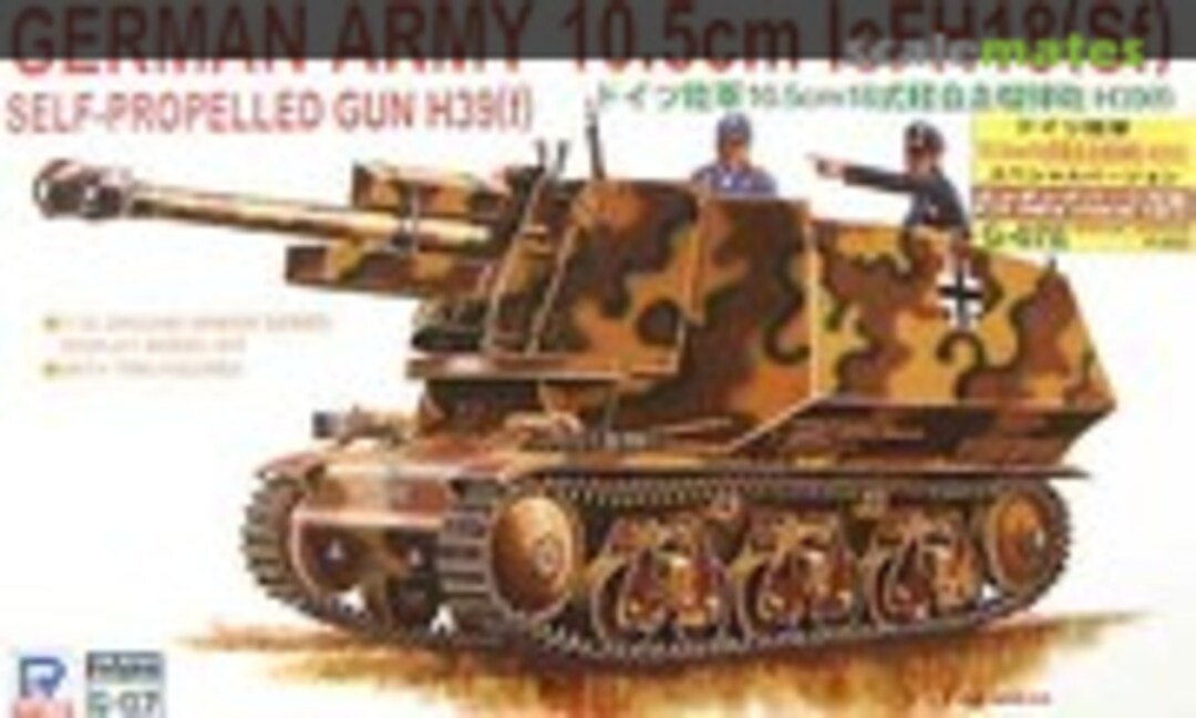 1:35 10,5cm leFH18 (Sf) Self-Propelled Gun H39 (f) (Pit-Road G-07E)