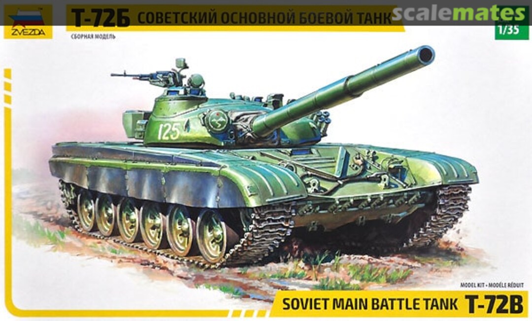 Boxart T-72B 3550 Zvezda