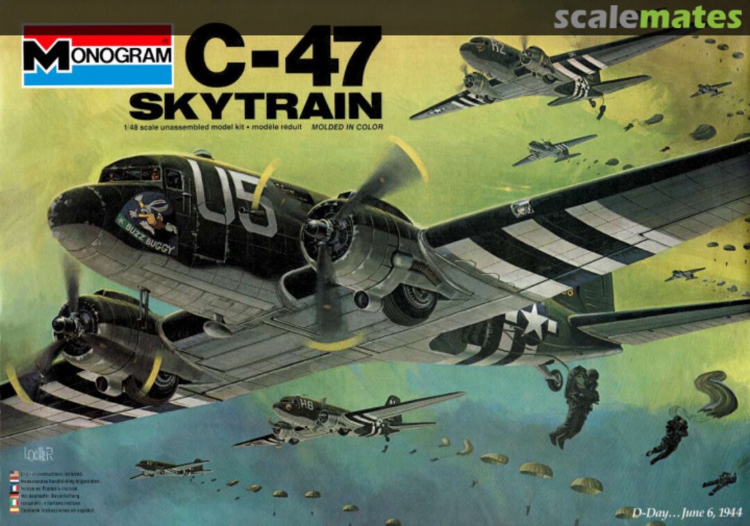 Boxart C-47 Skytrain 5603 Monogram