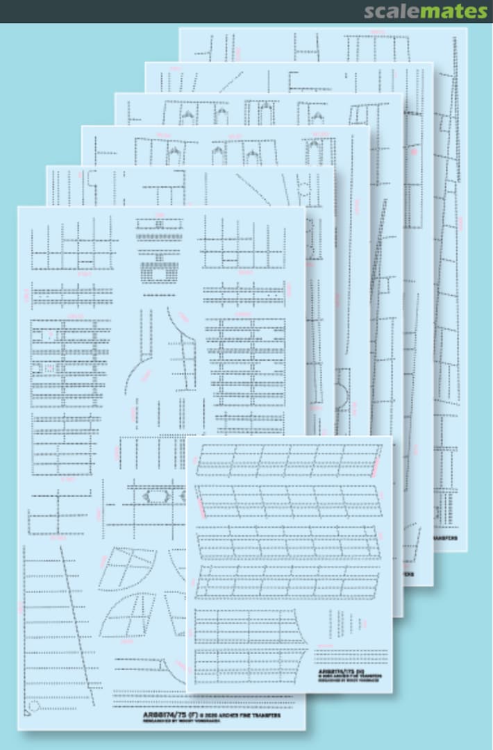 Boxart SBD Dauntless Rivet Panel Skins Set AR88174 Archer