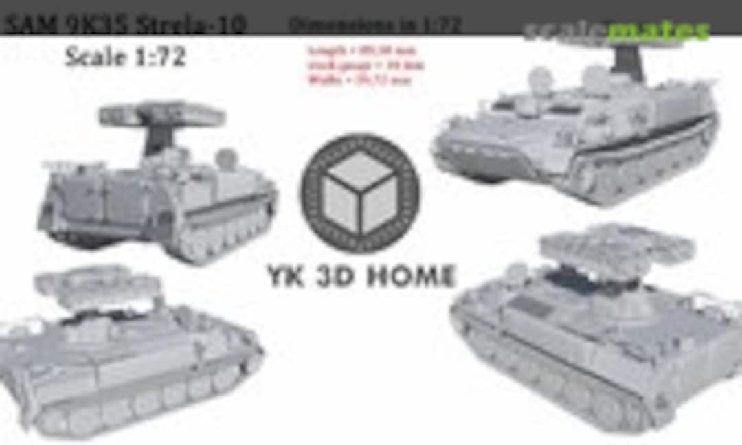 1:72 MT-LB with SAM 9K35 Strela-10 (YK 3D Home )