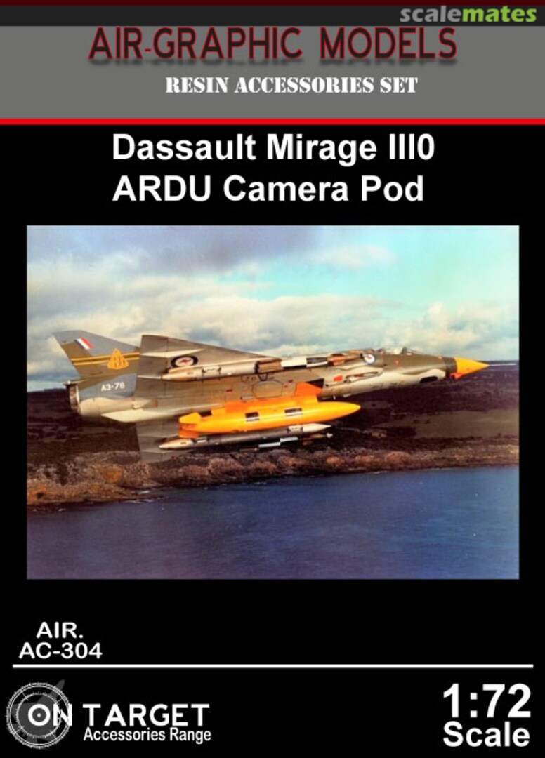 Boxart Dassault Mirage IIIO AIR.AC-304 Air-Graphic Models