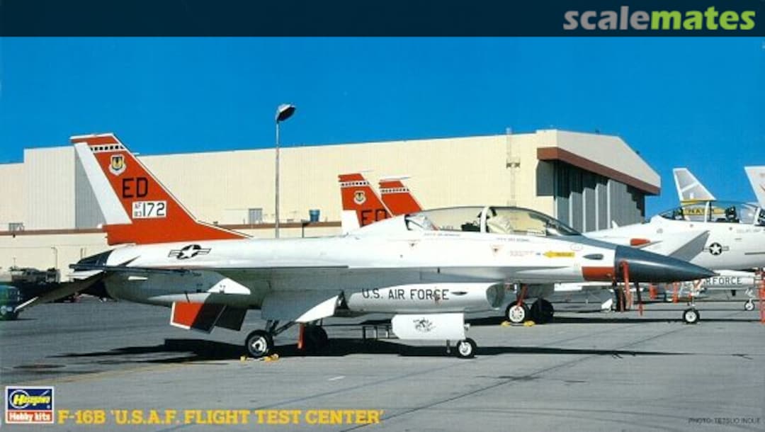 Boxart F-16B `U.S.A.F. Flight Test Center´ 06168 Hasegawa