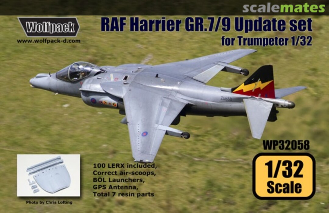 Boxart RAF Harrier GR.7/9 Update Set WP32058 Wolfpack