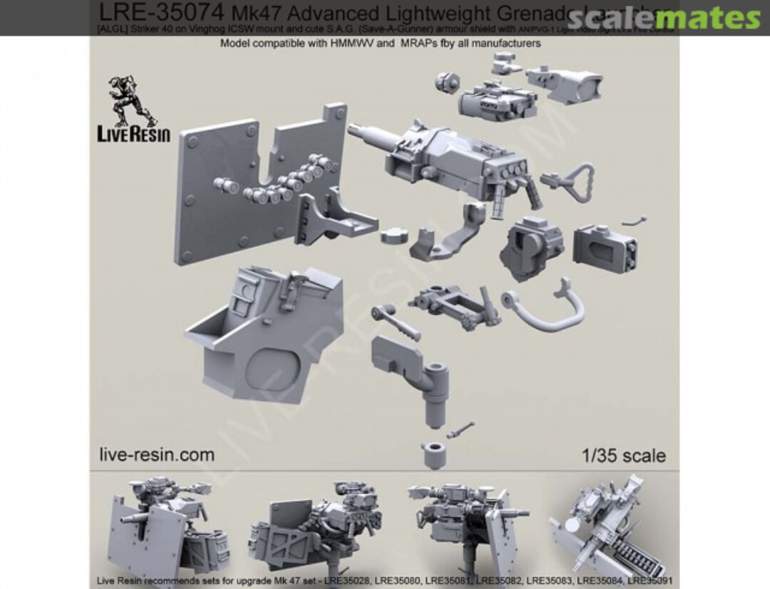 Boxart Mk47 Advanced Lightweight Grenade Launcher LRE-35074 Live Resin