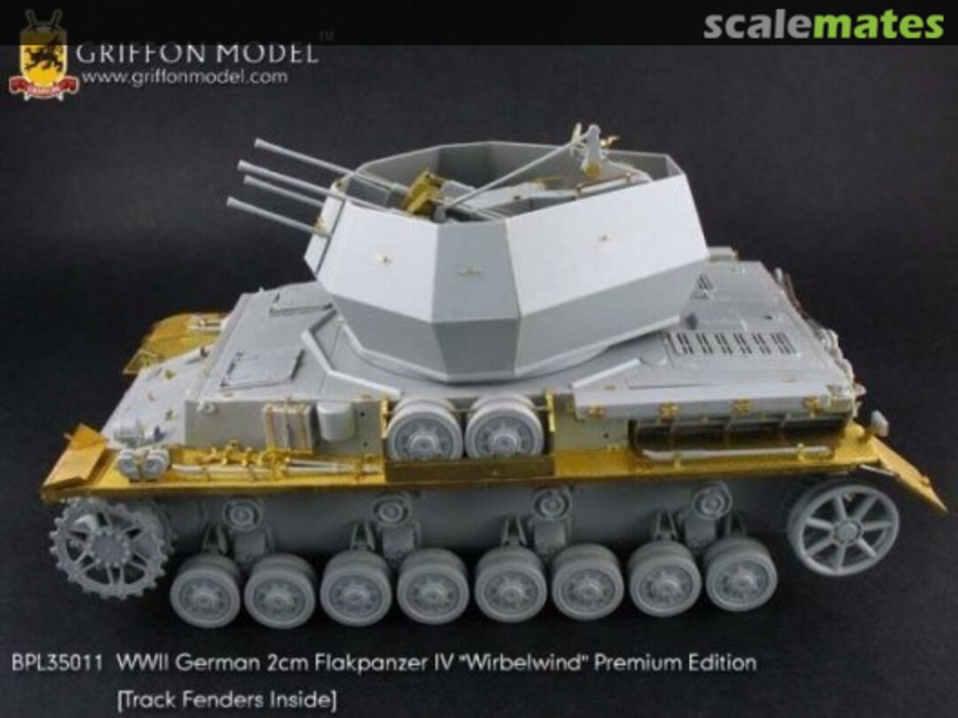 Boxart 2cm Flakpanzer IV Wirbelwind Premium Set BPL35011 Griffon Model