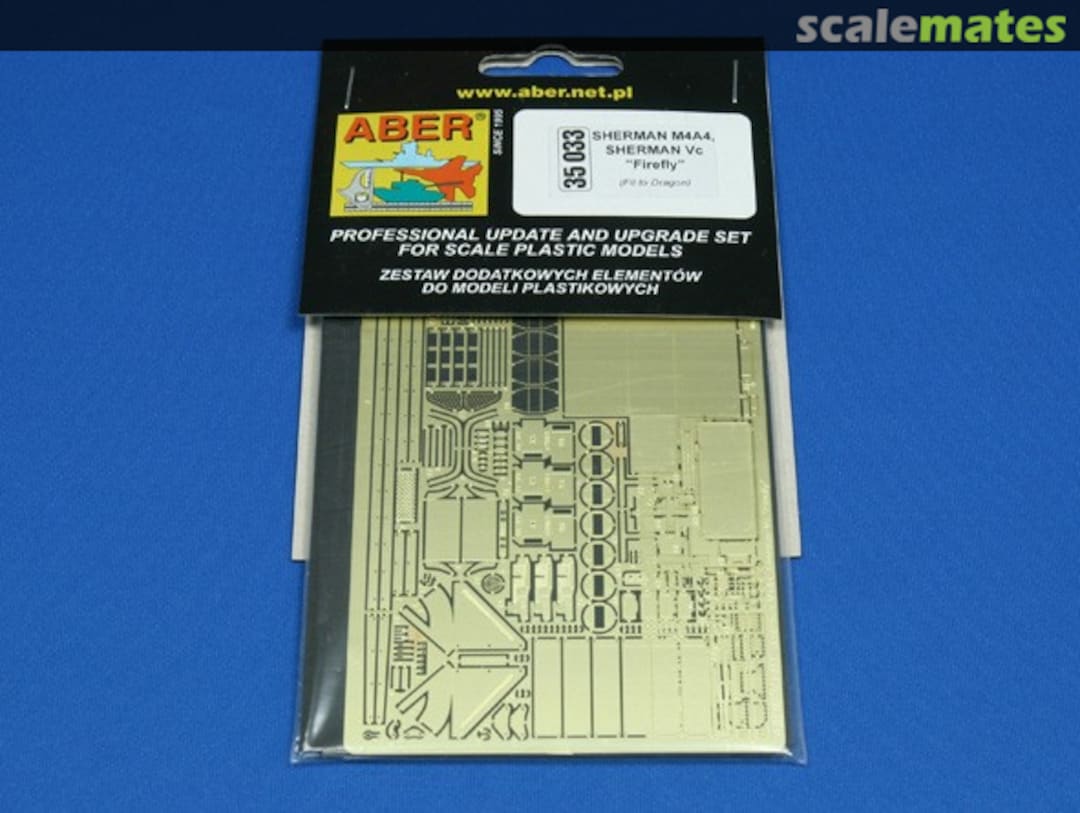 Boxart Sherman M4A4, Sherman Vc "Firefly" 35033 Aber