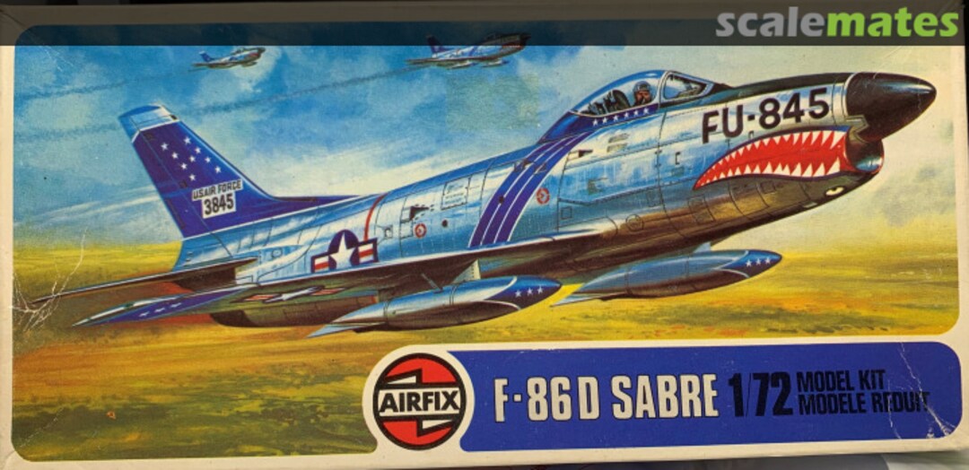 Boxart F-86D Sabre 02061-1 Airfix