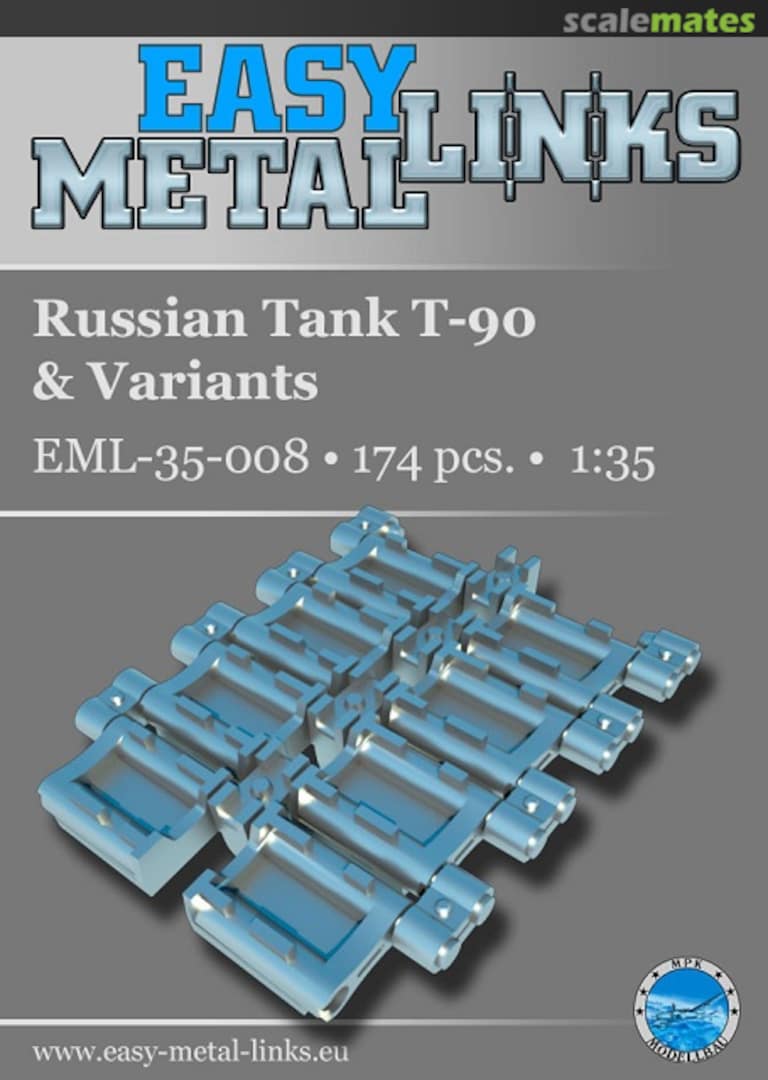 Boxart T-90 & Variants - Meng/Zvezda- EML35-008 Easy Metal Links