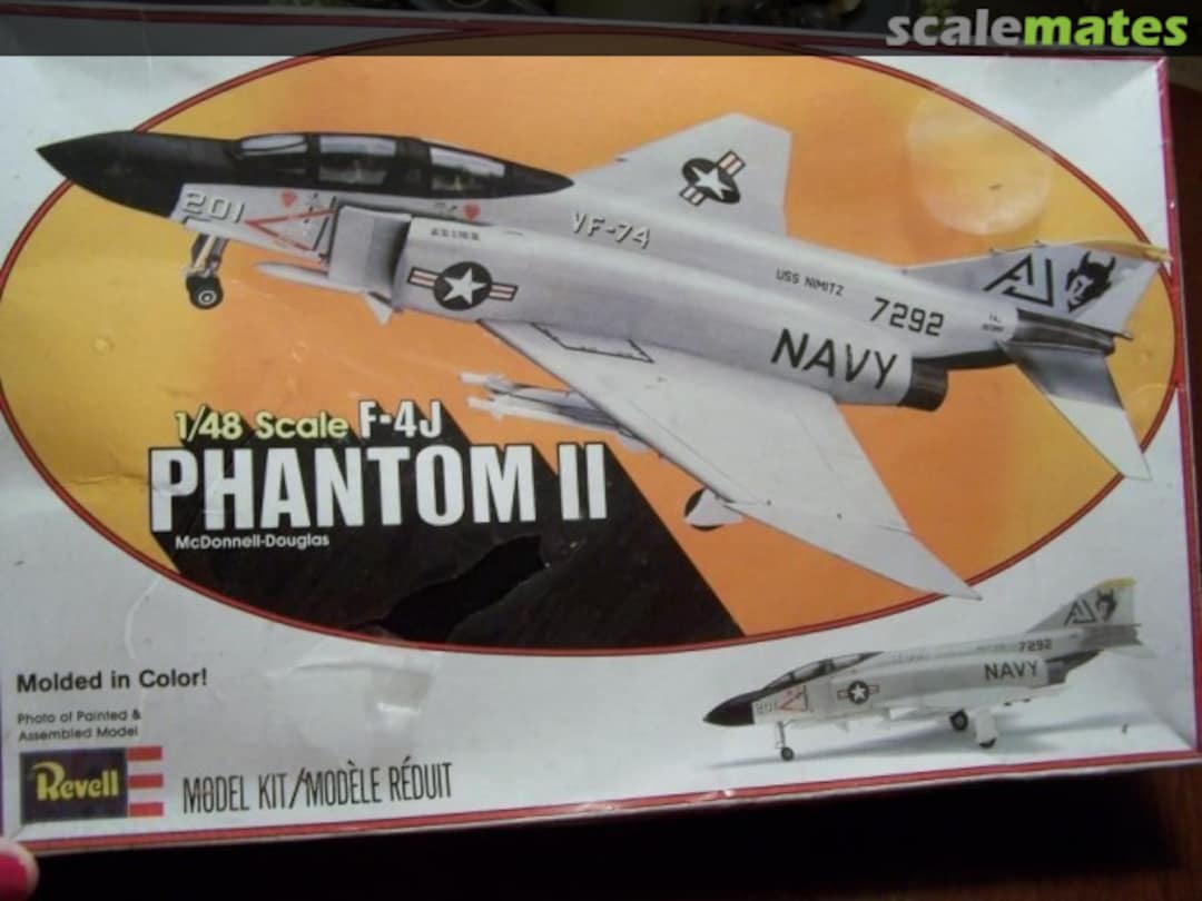 Boxart F-4J Phantom II 4501 Revell