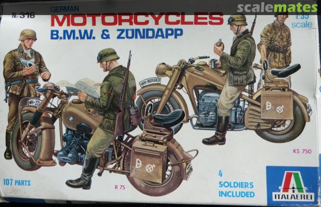 Boxart German Motorcycles 316 Italaerei