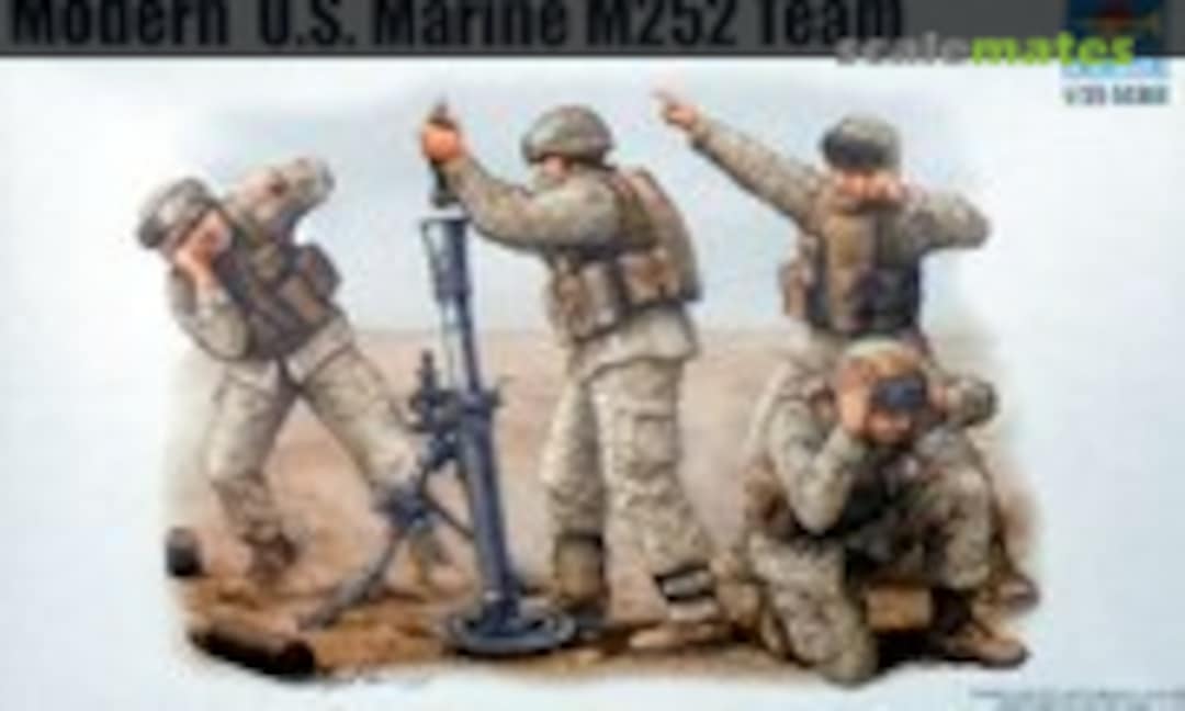 1:35 Modern U.S. Marine M252 Team (Trumpeter 00423)