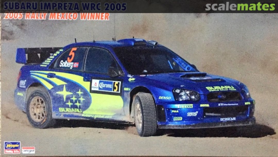 Boxart Subaru Impreza WRC 2005 25035 Hasegawa