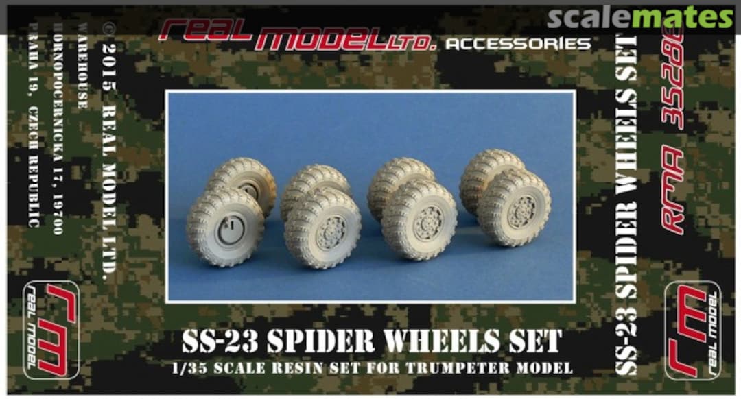 Boxart SS-23 Spider Wheels Set RMA35286 Real Model