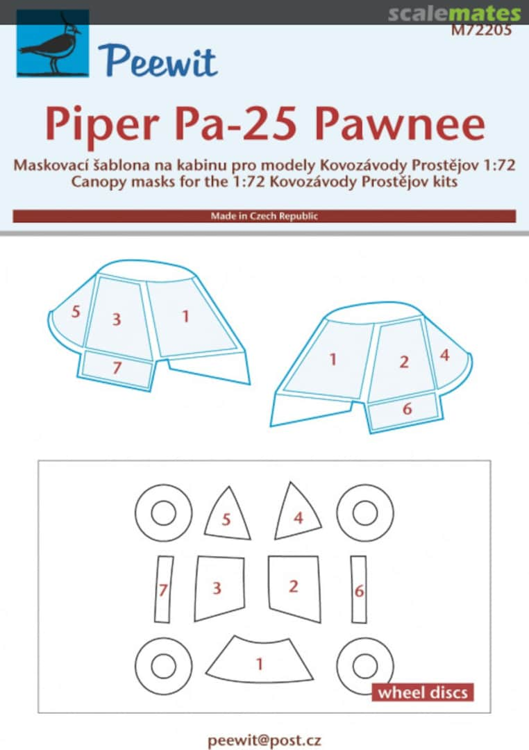 Boxart Piper Pa-25 Pawnee M72205 Peewit