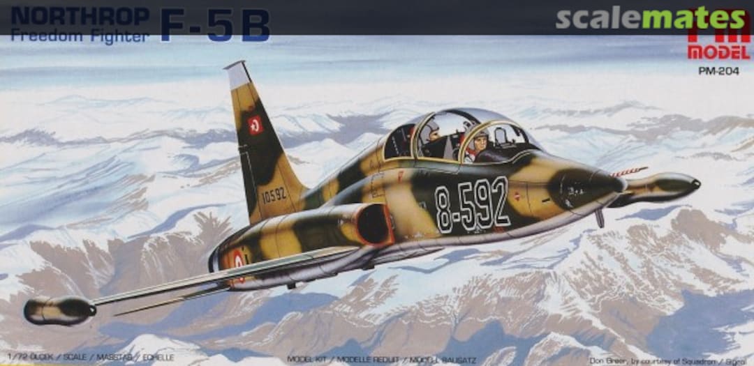 Boxart Northrop F-5B Freedom Fighter PM-204 PM Model